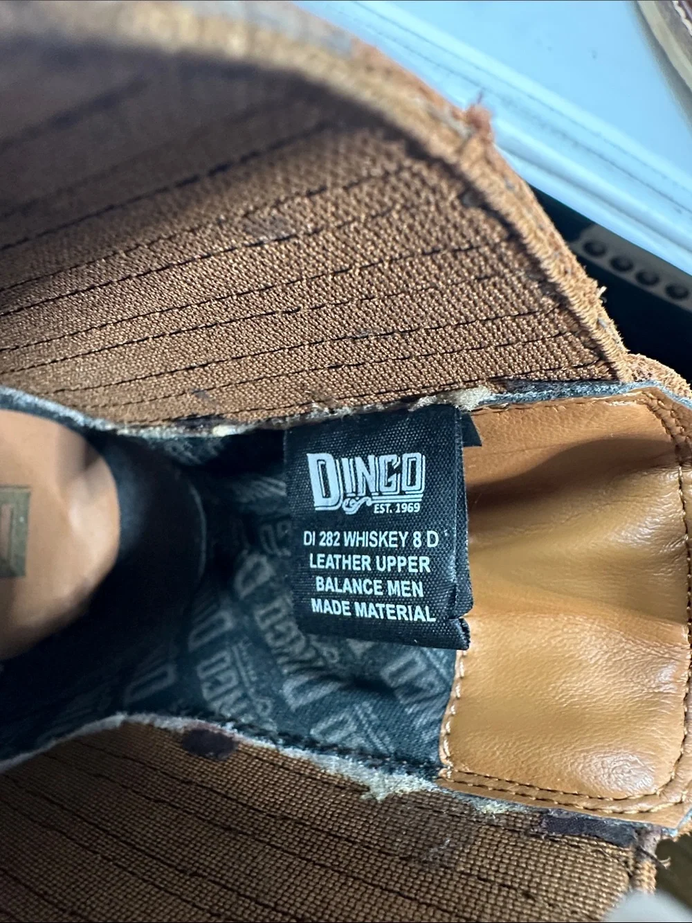 Dingo Boots Size 8D